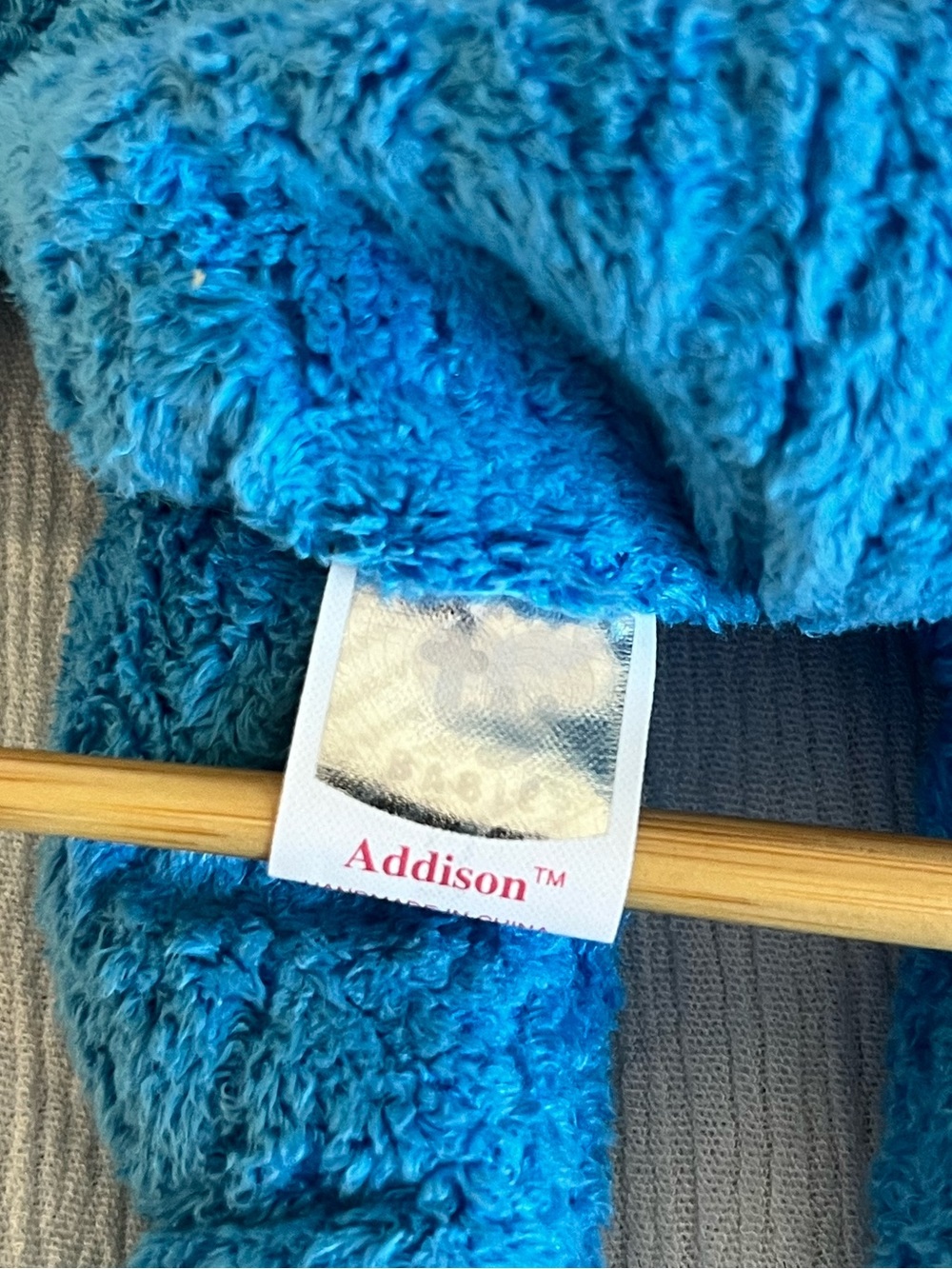 Ty Beanie Baby “Addison”- Blue Baseball Bear - Picture 5 of 8